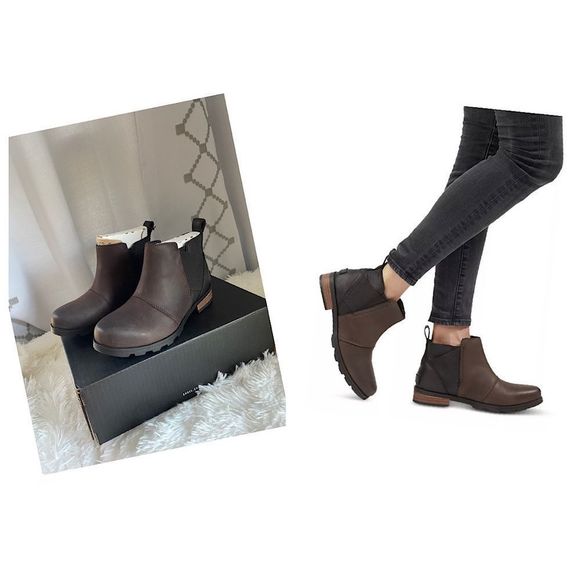 Women's Emelie Lug Sole Chelsea Booties - Picture 1 of 15